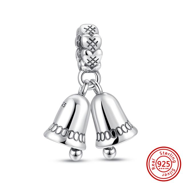 Новые туфли из серебра 925 пробы с сердечком на высоком каблуке с изображением животных, бусины, подходят для браслета-подвески, женские модные ювелирные изделия, изготовление