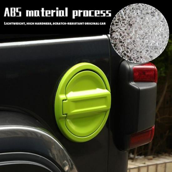 Gas Fuel Filler Door Tank Cap Cover Accessories for Jeep Wrangler JL 2018+ Green