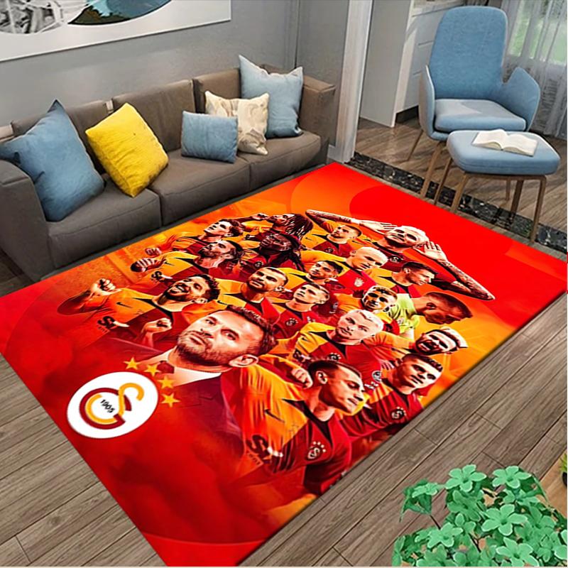 1 шт. Офисный ковер с принтом, Ковер Galatasaray SK, Домашний коврик для дивана и кресла для декора на Рождество и Хэллоуин