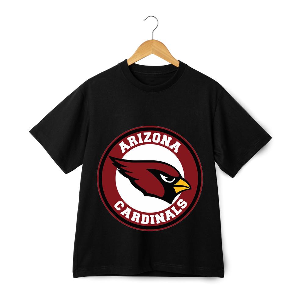 Футболка с графическим логотипом Arizona Cardinals, фанатская футболка команды NFL по американскому футболу