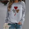 Women's Long Sleeve Tops 3d Cute Printed Black Long Sleeve T-shirts & Blouse Autumn Winter Female Clothing 2024 Women Sweashirts