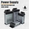 Full Power 5V/12V/24V/36V/48V Rainproof Power Supply Switch Transformer AC 220V Outdoor Adapter 350W 400W 600W SMPS with Filter