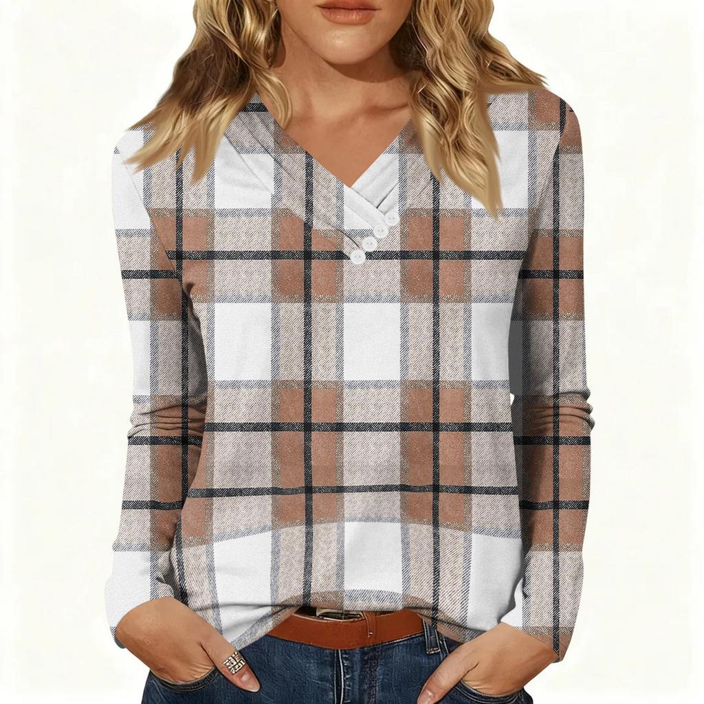 Womens Sweaters V-neck Long Sleeve Shirts Fall Outfits Fashion Winter Clothing Side Slit