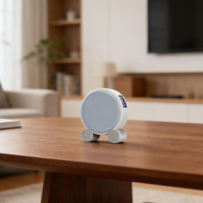 Портативный дисковый проигрыватель с поддержкой Bluetooth для домашнего прослушивания музыки и обучения. Пластиковая конструкция