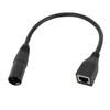 XLR Male To RJ45 Female Cable 22AWG Oxygen Free Copper Shielded XLR 5 Pin To RJ45 Network Adapter Ca