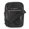 Men's Black Crocodile Shoulder Bag