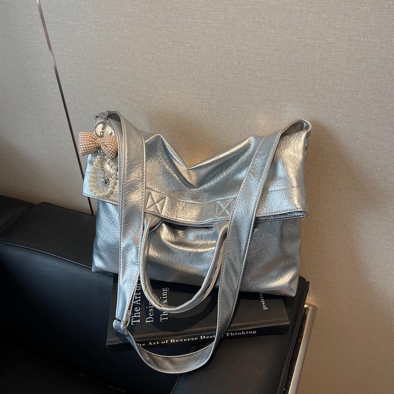 Вместительная портативная сумка для поездок на работу, женская новая модная сумка-тоут, универсальная наплечная сумка-мессенджер