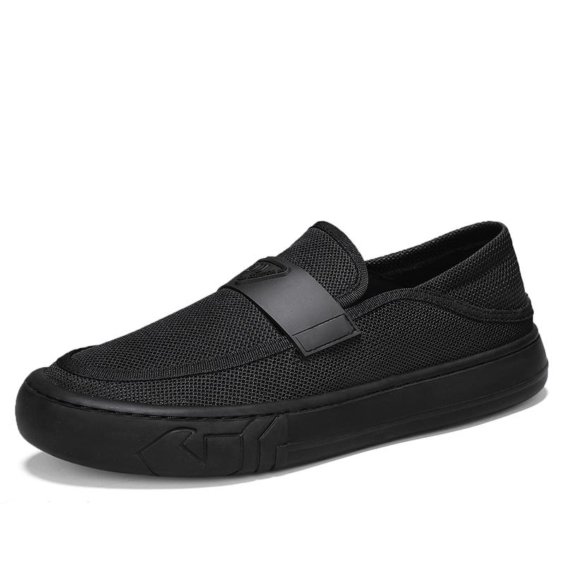 Men Casual Shoes Outdoor Walking Shoes Breathable Mesh Sneakers Footwear Slip-On Tennis Shoes Mens Loafers Casuales