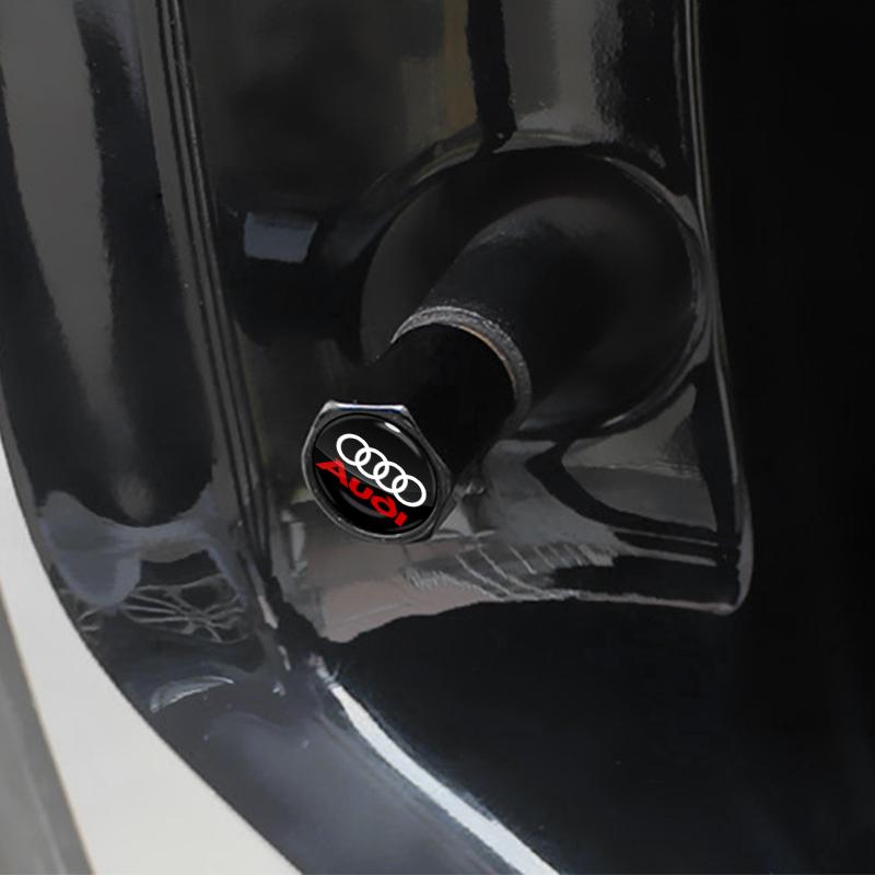 4 шт./компл. Колпачки на ниппель автомобильной шины Противоугонные герметичные крышки для Audi A7 A8 A3 A4 A5 A6 TT Q3 Q5 Q7 A1 B5 B6 B7 B8 B9 8P C6 C5 C7