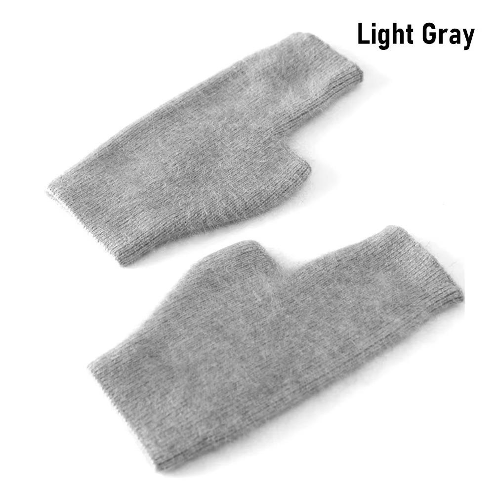 Wrist Length Winter Gloves Warm Knitted Wool Gloves Fashion Cashmere Gloves Unisex