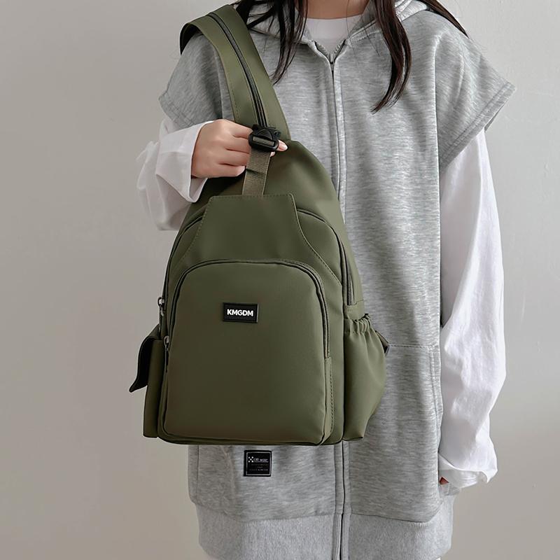 Мини-рюкзак, женская нейлоновая нагрудная сумка, мужская сумка через плечо большой емкости, спортивная сумка для верховой езды на открытом воздухе