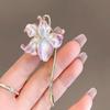 Enamel Shiny Flower Brooch, Three-dimensional Elegant Lotus Brooch for Women