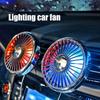 Mini Car Fan USB 15V Car Air Outlet Electric Fan Air Ventilation Device 3 Speeds Adjustable Cooler For Truck RV Vehicle Supplie