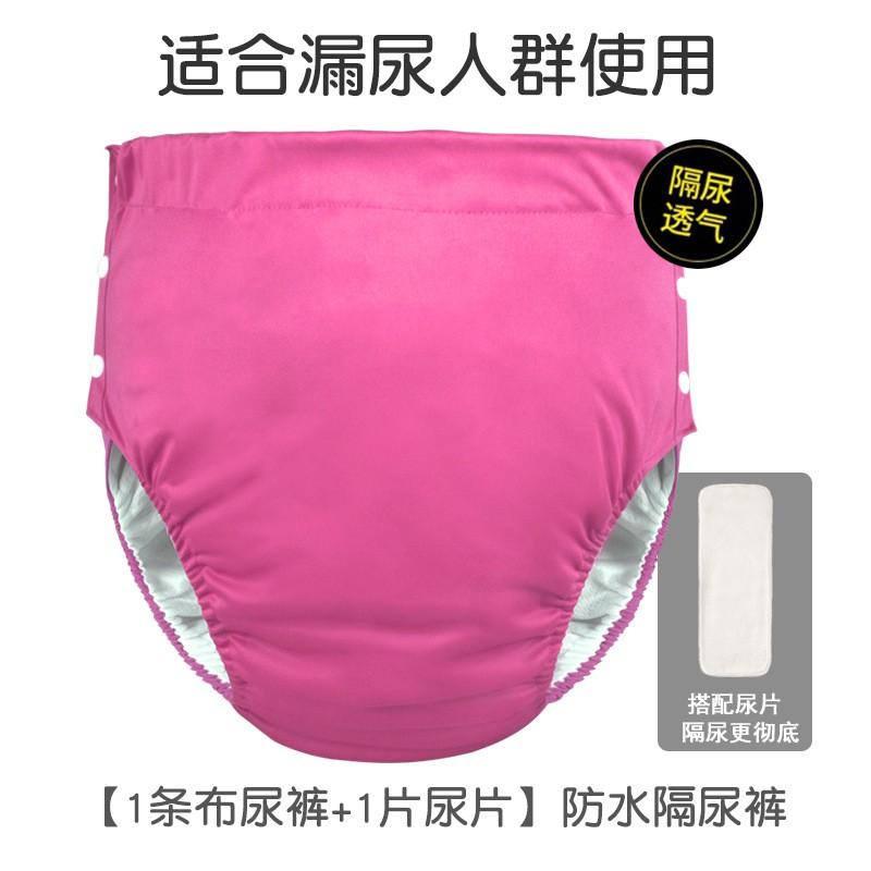 Reusable Adult Incontinence Pants With Built-in Absorbent Pad Washable Urinary Protection Seniors Disabled