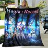 Puella Magi Madoka Magica Cartoon Soft Plush Blanket,Flannel Blanket Throw Blanket for Living Room Bedroom Bed Sofa Picnic Cover