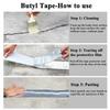 Супер водонепроницаемая лента, предотвращающая утечку, ремонт уплотнений, садовый шланг, склеивающая трубка для воды, спасательный клей для бассейна, изоляционная лента для фиксации воздуховодов
