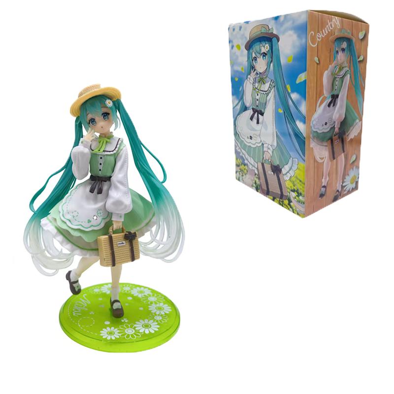 Фигурка Judai Hatsune Miku в деревенском стиле, 20 см, масштаб 1/12, ПВХ, кукла, игрушка, подарок для поклонников