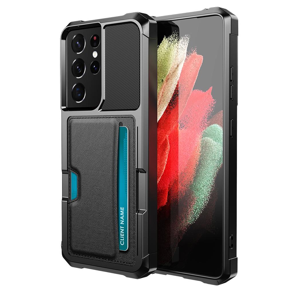 Magnetic Leather Card Pocket Case For Samsung Galaxy Note 20 S23 Ultra S22 A52s A52 A72 A12 S21 Fe A53 A73 A33 A13 S20 Plus