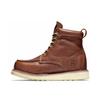 Timberland 6-дюймовые удобные мужские берцы с круглым голенищем, красно-коричневые 53009214