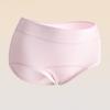 Женское хлопковое нижнее белье со средней талией, не показывающие трусики, дышащие, мягкие, эластичные, полностью закрывающие трусы, бесшовные трусы