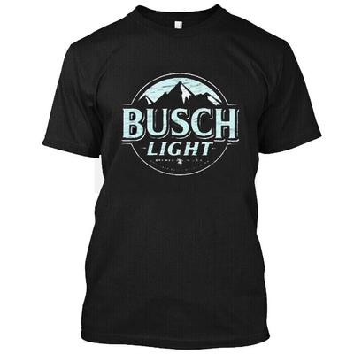 Черная футболка унисекс Busch Light Beer