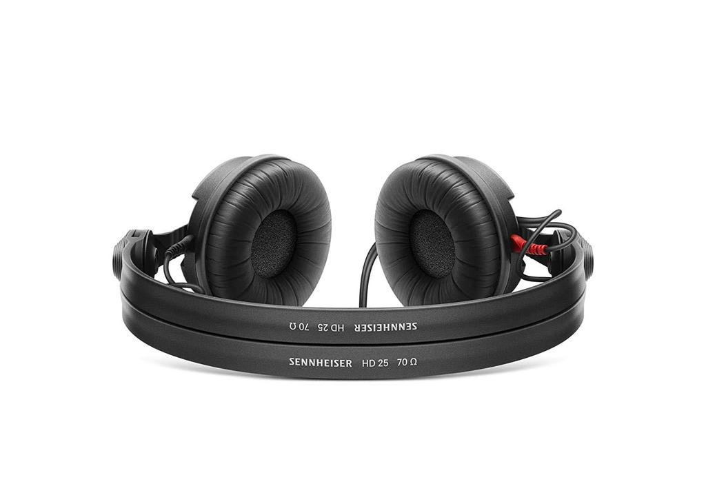 Sennheiser HD 25 Закрытые профессиональные мониторные наушники 506909 Черные Легкие DJ Стандарт []