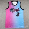 Miami Heat Basketball Jersey Men Women Cotton Team Uniform Shirt With Herro Butler Ado Wade Numbers