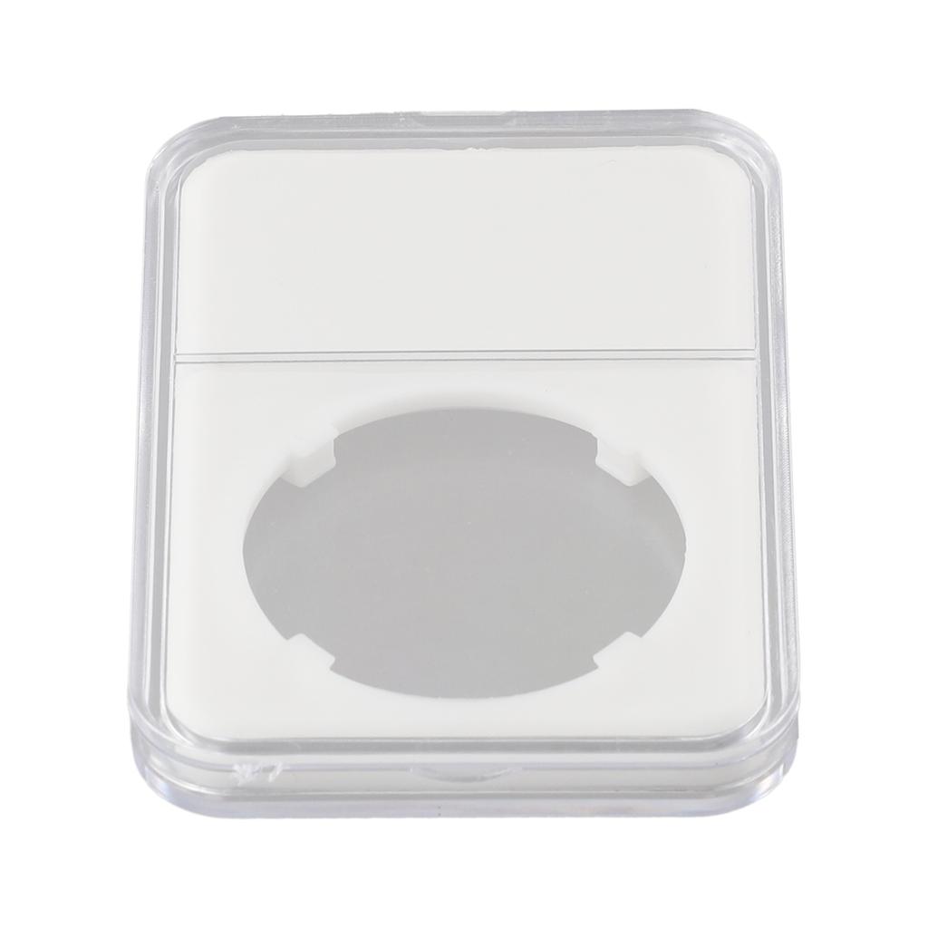 Clear Acrylic Coin Holder Display Case for 38mm with Strong Sealing Design Suitable for Collectible Protection