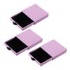 3Pcs Cardboard Jewelry Boxes Drawer Type Lightweight Portable Jewelry Organizer Box for Bracelets Earrings Necklaces
