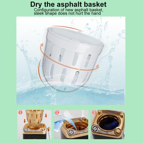 Mini Washing Machine Electric Brushes Cleaning Toy Makeup Dehydration Spin Dryer