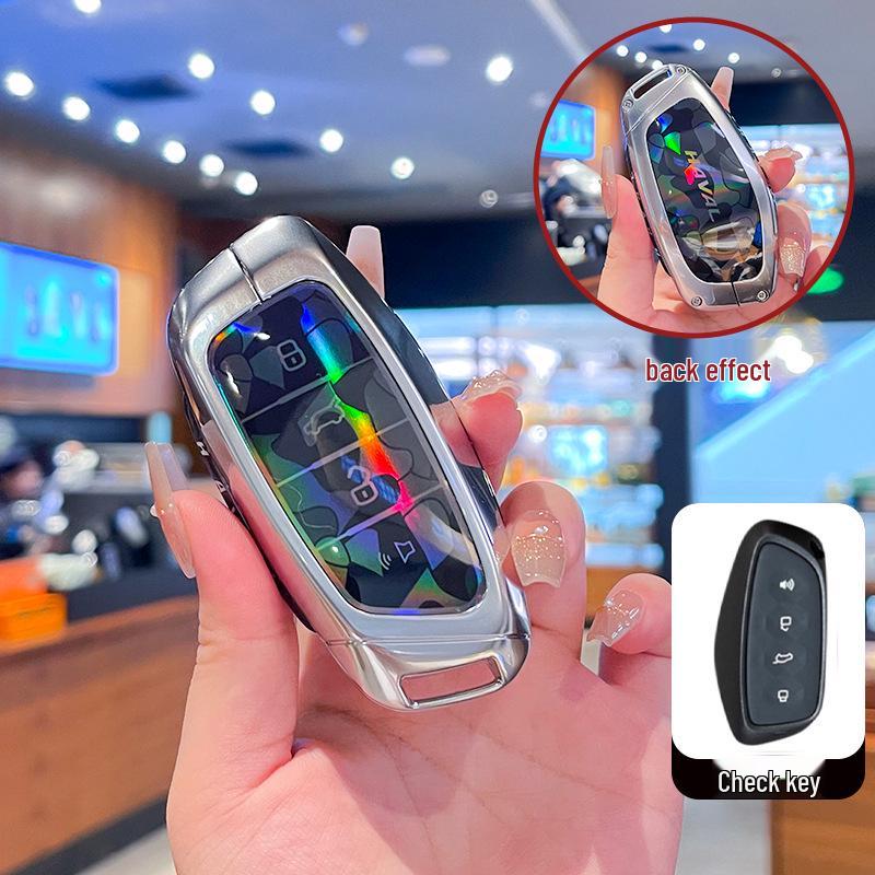 Совместимая металлическая пряжка, чехол для ключа для Great Wall Haval: H2S, M6, F5, F7X, Большой Пес, Божественный Зверь, Яростный Дракон, Дракон Макс, Сова