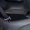 2pcs for Subaru BRZ 86 2016- Car Rear Seat Armrest Panel Decor Sticker Cover Trim Auto Interior Accessories Carbon Fiber
