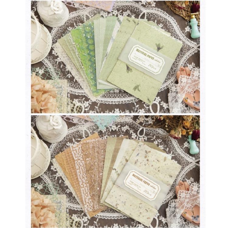 20 листов Эстетичная декоративная бумага для скрапбукинга, украшения для журнала, фотоальбома, фоторамок
