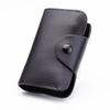 12 Card Slots Case Wallet Business Card Holder Cards Pack Genuine Leather Bank Card Clip Coins Credit Card Bag