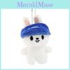 Bear Wolf Plush Rabbit Keyring With Hat Design For Kids And Gift Collectors