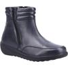 Fleet & Foster Womens/Ladies Morocco Twin Zip Leather Ankle Boots