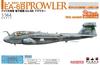 PLATZ Special Selection of Aviation Models Series US Navy Electronic Warfare Aircraft Prowler Set of 2 Plastic Models 1/144 EA-6B AE144-3