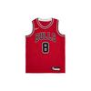 X NBA Collaboration Youth Chicago Bulls Zach Lavine Home быстросохнущая дышащая баскетбольная майка детская майка красная 3Z2B7BZ2P-BULZL
