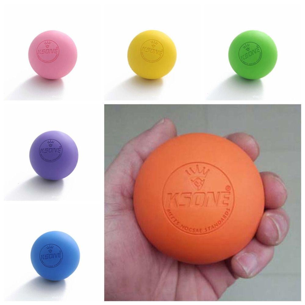 Silicone Fascia Massage Ball 6.35CM Muscle Relaxation Ball Creative Plantar Exerciser Sphere Men