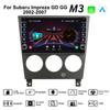 Для Subaru Impreza GD GG 2002-2007 с кнопкой Android Автомобильный радиоприемник Мультимедийный плеер Навигация Стерео GPS 2 Din Carplay 2 + 32 ГБ