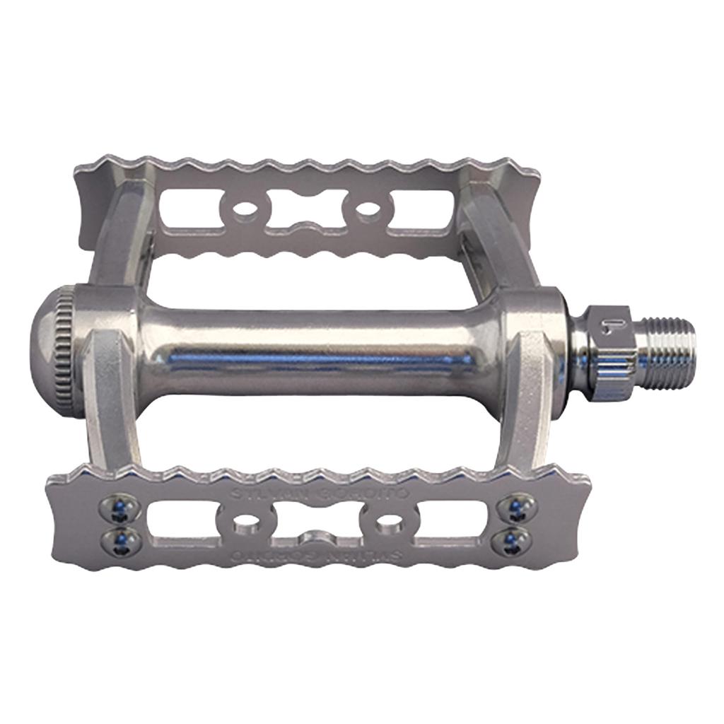 Педаль велосипеда MKS SYLVAN Gordito Silver (Микашима Сейсакусё) (Сильван Гордито)