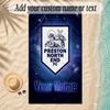 Beach TowelPreston North End Custom Name Text Personalized Soft Towel for Beach Pool Indoor Home Decor Gift