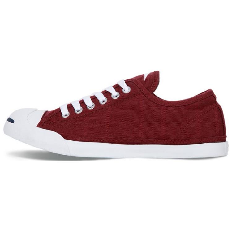 Converse Jack Purcell Comfortable Canvas Shoes Women Sneakers Burgundy 562172C