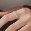 Panjbj   Медное Цветочное Кольцо Для Женщин Сладкий Романтичный Дизайн Офисные Украшения Подарок на День Рождения Дропшиппинг