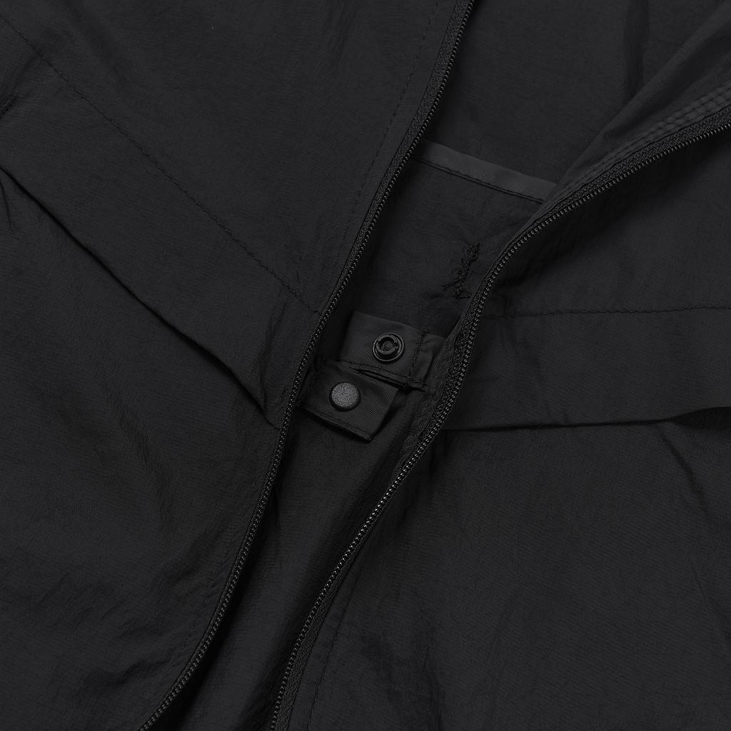 Nike Однотонная толстовка с капюшоном, длинным рукавом и молнией, мужские куртки, черная HV4549010