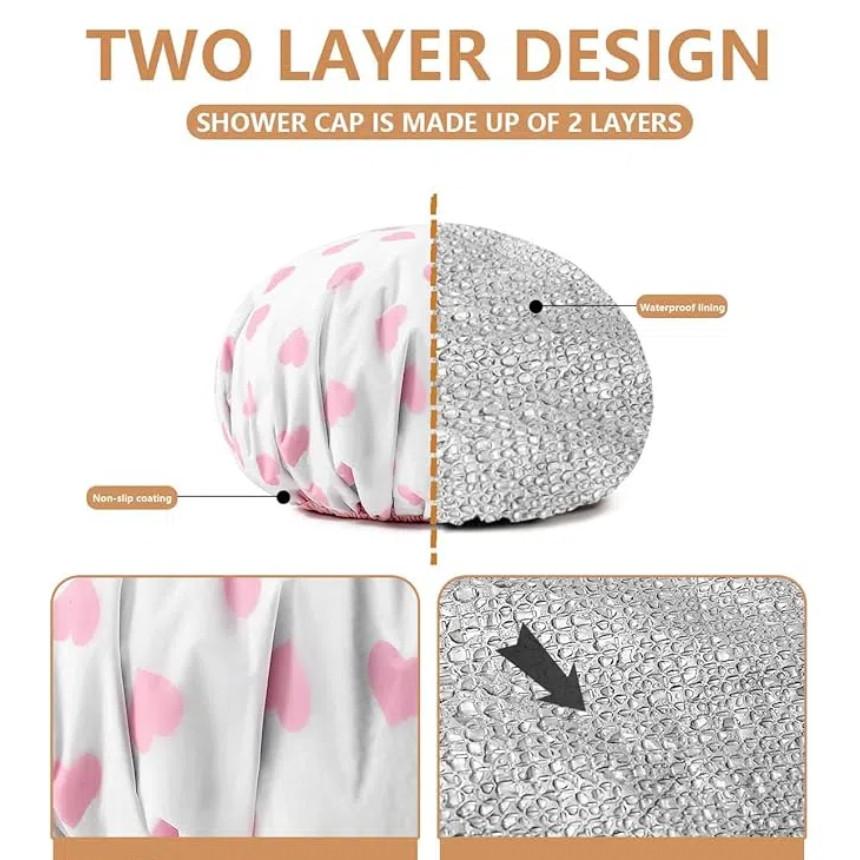 1PC Self-heating Tin Foil Hat Thickened Heating Steam Hair Mask Cap Portable Hair Salon Smooth Hair Oil Baking Cap