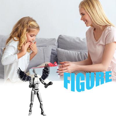 Мобильный набор кукол, 3D-робот-титан, подвижная кукла, подходит для коллекционеров, украшение для рабочего стола