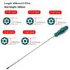 Portable 400mm Torx Screwdriver with Hole T15 T20 T25 T30 Repair Screw Driver High Quality Home Repair Hexagon Screwdriver