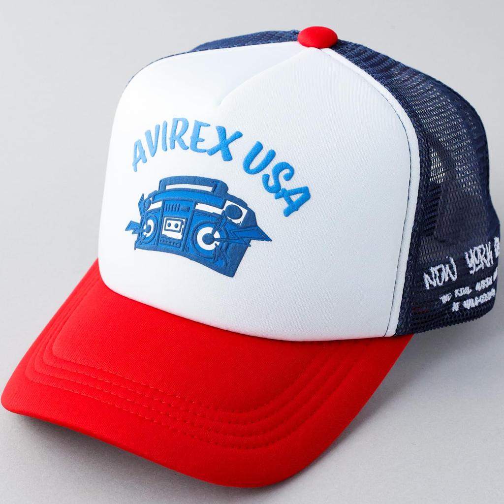 Оригинальная военная сетчатая бейсболка AFA Белая [AVIREX] Кепка, Шляпа, Кепка, Мужская, Черная, Глубокая, Весна/Лето, Кепка, Логотип,