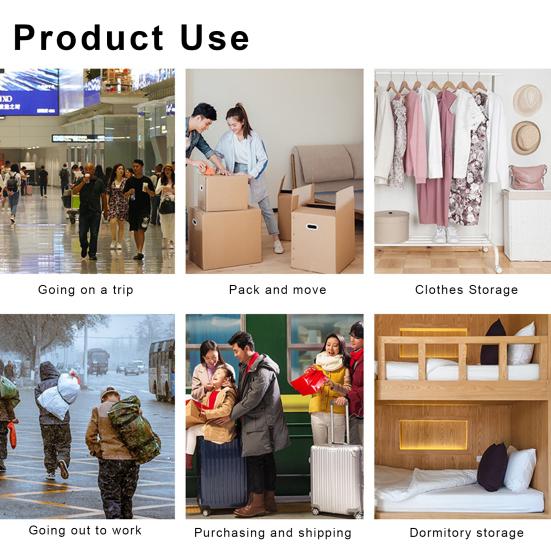 Storage Bag Extra Large Moving Bag with Strong Handles Versatile Quilt Clothes Storage Organizer for Home